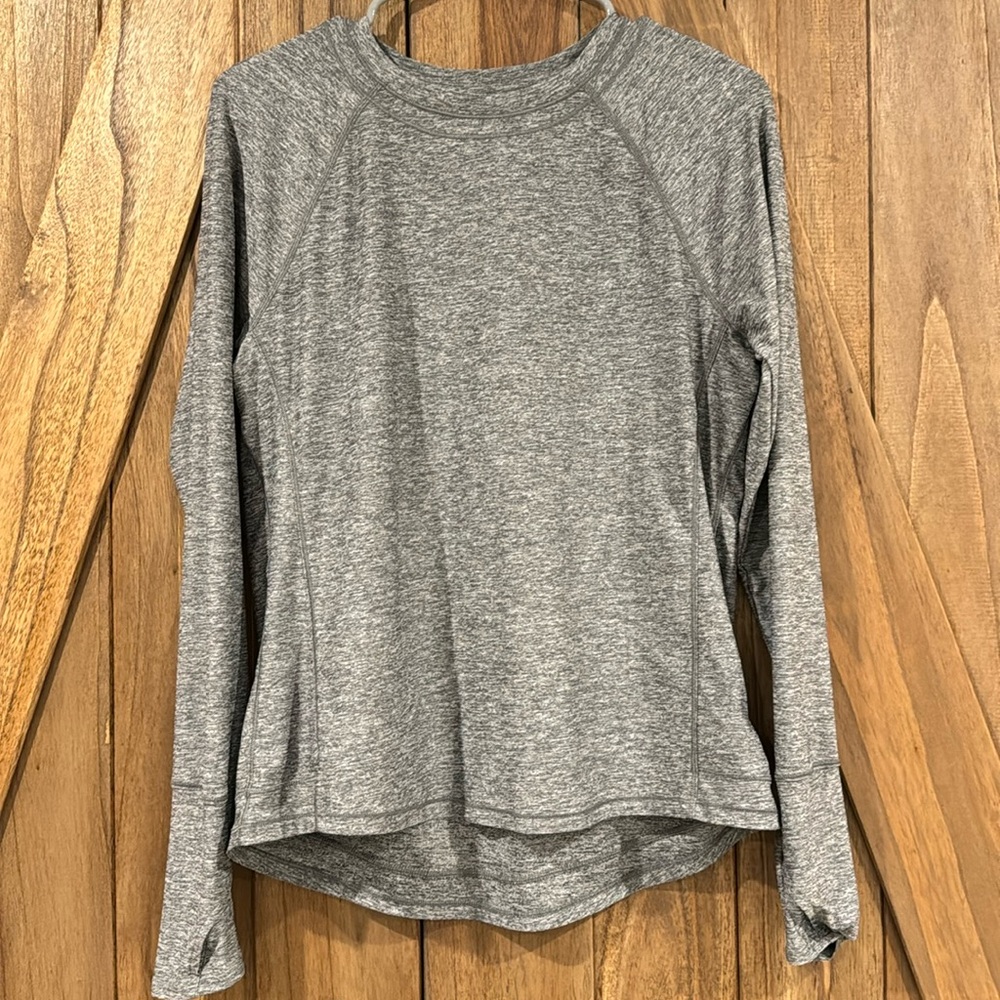 Athleta training top size S heather gray - Picture 1 of 7